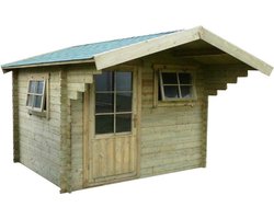 Intergard Houten tuinhuisje blokhut Ipswich 300x250cm