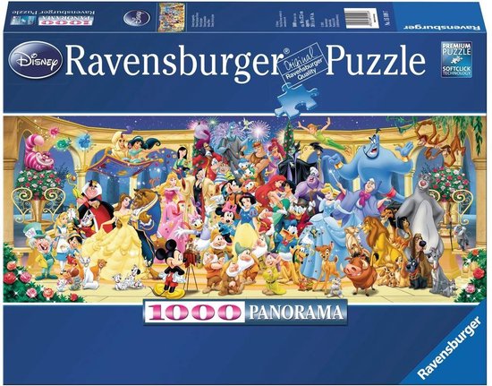Ravensburger puzzel Panorama Disney – 1000 stukjes