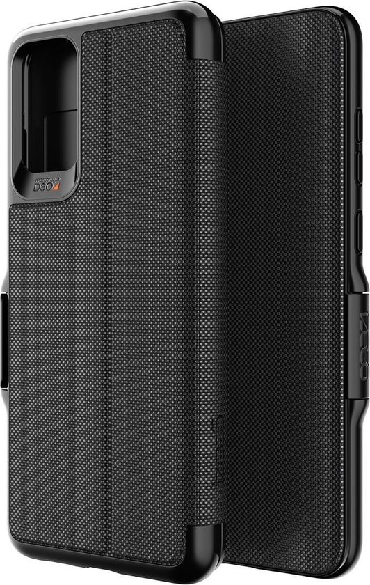 bol.com | Gear4 Oxford Eco Booktype Samsung Galaxy S20 Plus hoesje - Zwart