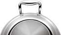 Lagostina - Accademia - Casseruola bassa 2 maniglie in acciaio con coperchio 26 cm - 3,3 l - Lagofusion - Adatto al piano induzione