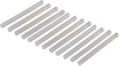 Lijmstick  - LIJMPATRONEN - 7mm X 100MM - 12 STUKS - Lijmstaven - Glue gun Lijmpatronen