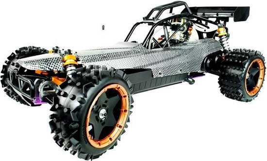 RC Bestuurbare Auto Benzine 1:5 - Pro 30cc Carbon Versie Yama Buggy |  bol.com