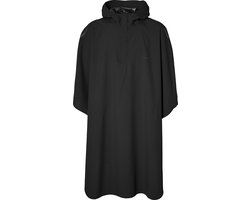 Basil Hoga Regenponcho Unisex - Zwart - One Size