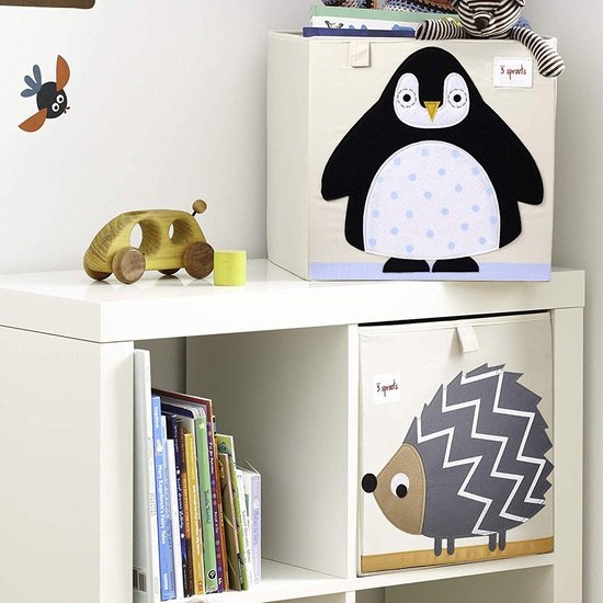3 Sprouts Storage Box Black Penguin Furniture Black Penguin