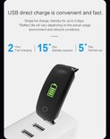 Optible CB PRO | Hartslagmeter | Bloeddrukmeter | Saturatiemeter | Calorieteller | Waterdicht | zuurstofmeter | Afstandsmeting |zwart | Watch