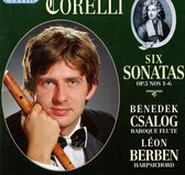 Corelli Sonatas op.5 Nos 1-6 Baroque Flute & Harpsicord
