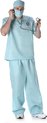 Karnival Costumes Verkleedpak Dokter Kostuum Heren Chirurg Kostuum Heren Carnavalskleding Heren - Polyester - Blauw 5-delig - Mt S