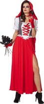 Red riding hood lang met cape