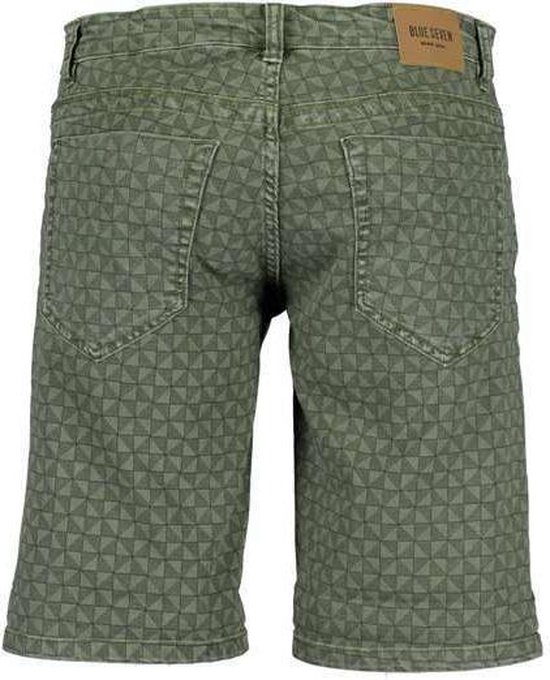 Blue Seven heren bermuda groen jogg jeans - maat XL | bol.com