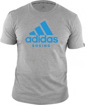 Adidas T-shirt Boxing Community Grijs Blauw-140