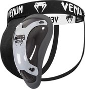 Venum Competitor Groin Guard - Noir, Argent - Taille XL