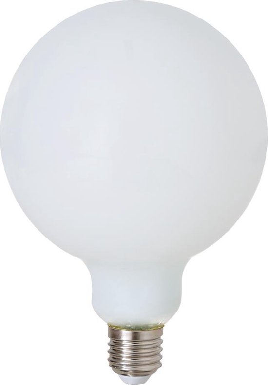 LED's Light XXL LED lamp E27 met melkglas - Anti verblinding - G125 - Warm  wit licht | bol.com