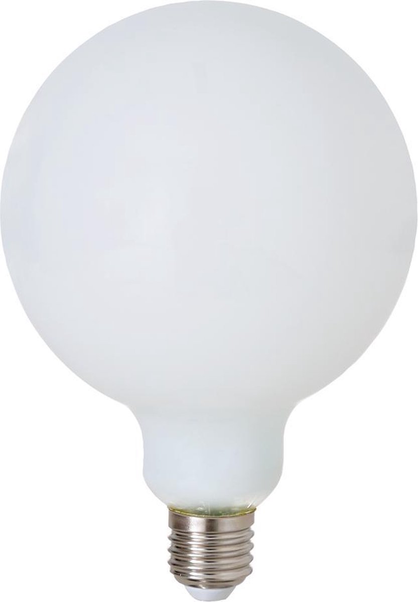 koppel Kloppen maandag LED's Light XXL LED lamp E27 met melkglas - Anti verblinding - G125 - Warm  wit licht | bol.com