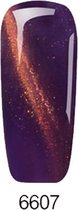 Soak-off UV Gel Polish 6607 purple/orange