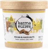 KarmaKarma bio havermout cups PECAN & HAZELNOTEN (6 x 85g) *zonder toegevoegde suiker