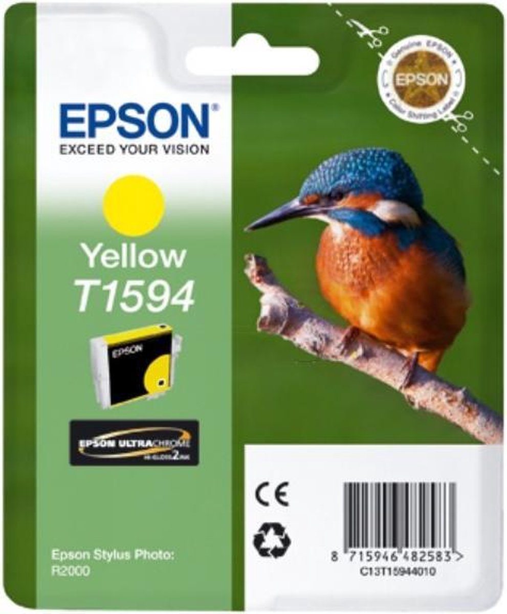 Epson T1594 - Inktcartridge / Geel