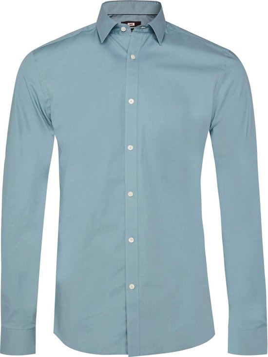 | WE Fashion Heren slim fit overhemd met stretch HEREN SLIM FIT OVERHEMD | 79392051 WE Fashion