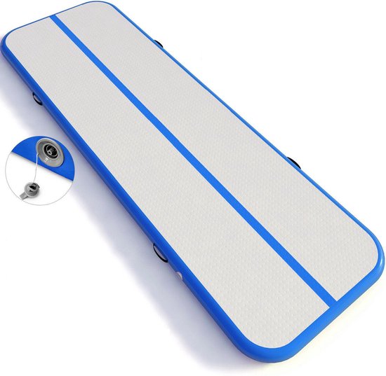 AirTrack 3 x 1 x 0,1 meter Turnmat Gymnastiek Met elektrische
