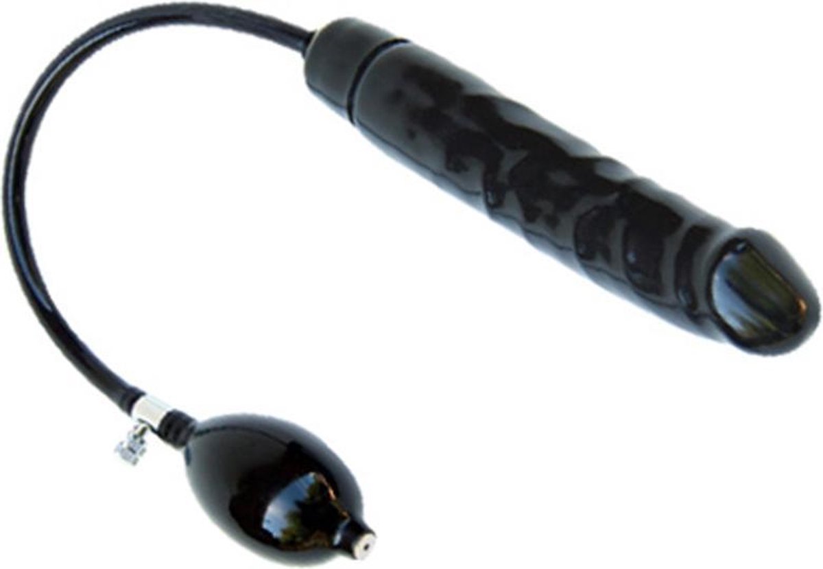 Inflatable solid dildo small