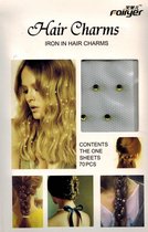 Hair Charms - Haar juwelen - Diamand Groen