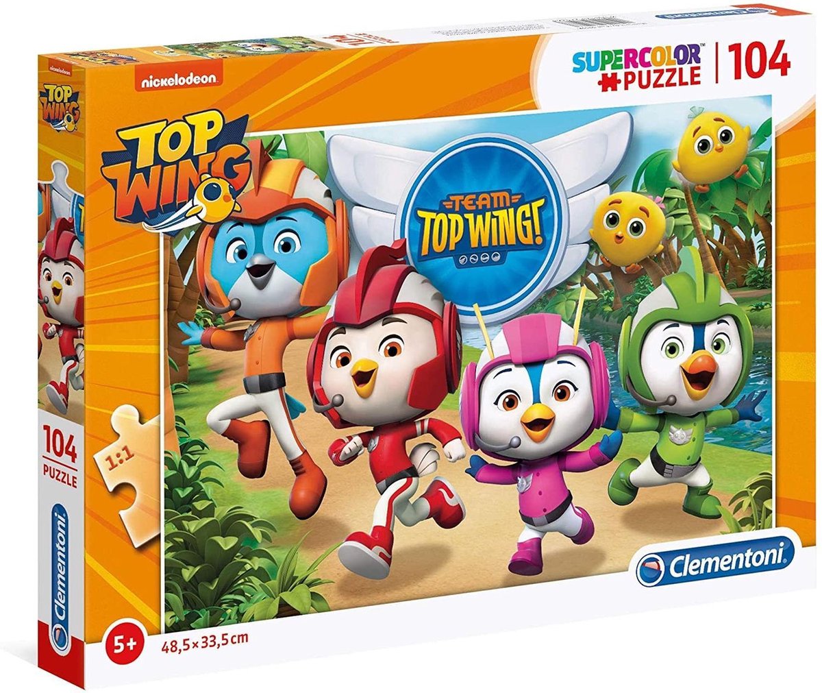 Kidsnfun Kleurplaat Top Wing Top Wing Team