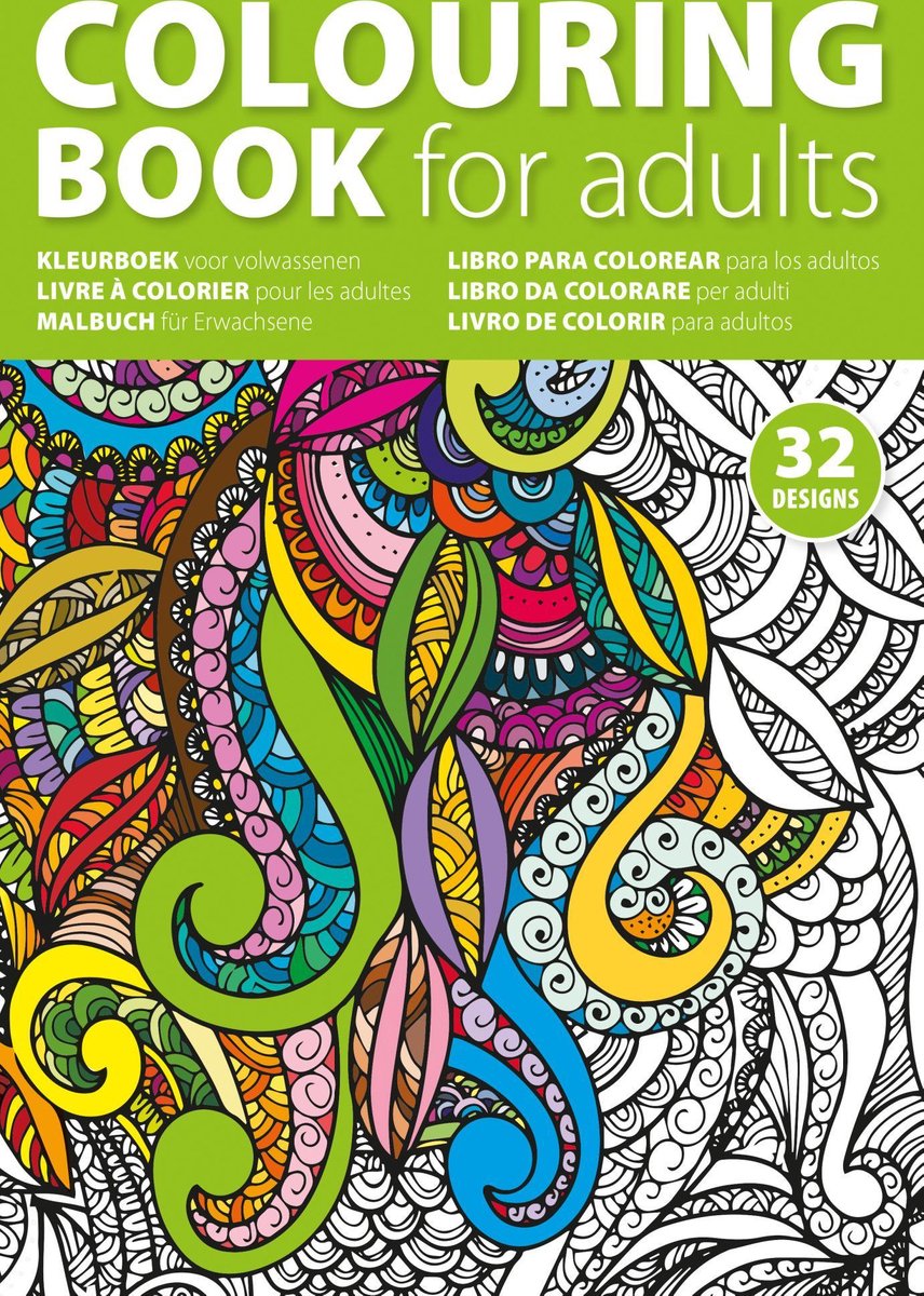 Moeras hardware Bot Kleurboek voor volwassenen, Kleuren voor volwassenen, 32 Kleurplaten |  bol.com