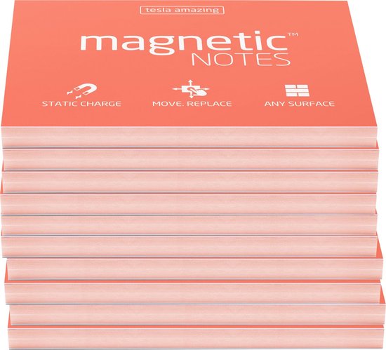 Note With Magnet Magnetic Notes, set van 10 notitieboekjes maat M (100x74mm)x100 sheets ...