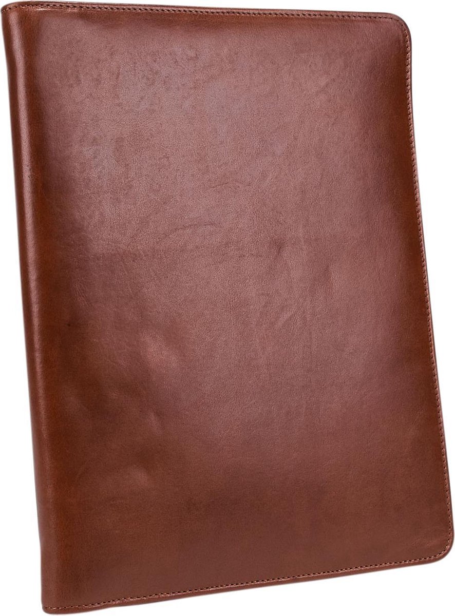 Leonhard Heyden Cambridge schrijfmap - Cognac