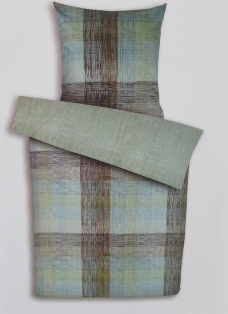 Mexx Prime Time Dekbedovertrek - Litsjumeaux - 240x200/220 cm - Green