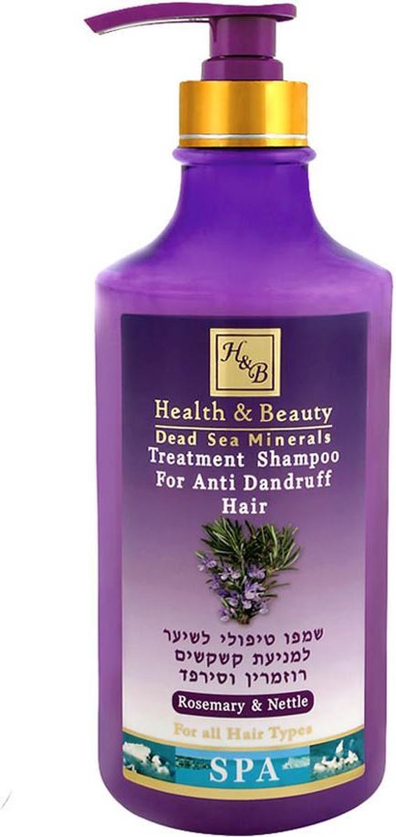 Anti-roos shampoo met brandnetel- en rozemarijnextract