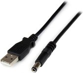StarTech - 1m USB naar 5V DC Plug Type N (5,5 x 2,5mm) Voedingskabel