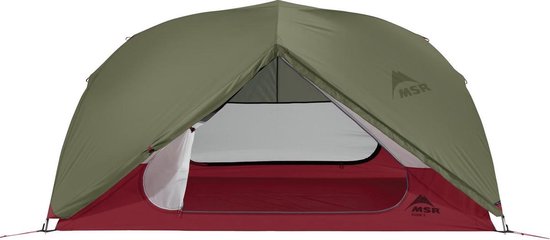 MSR Elixir 2 V2 tent - koepeltent 2 persoons - lichtgewicht - groen