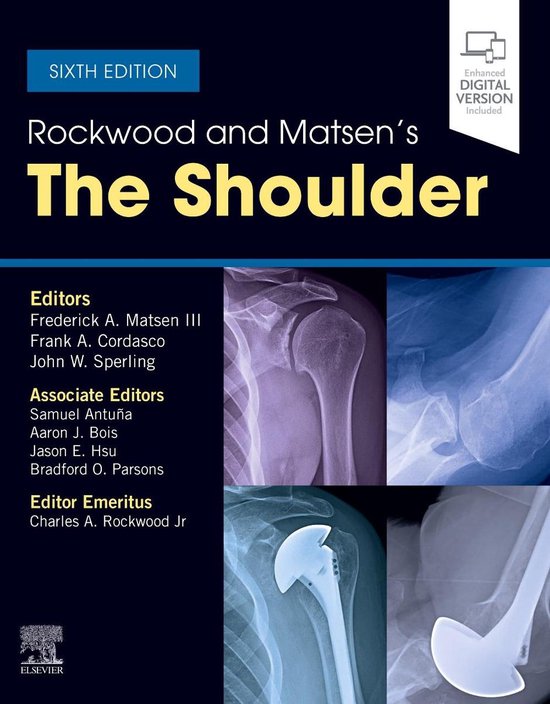 Rockwood and Matsen's The Shoulder - cover