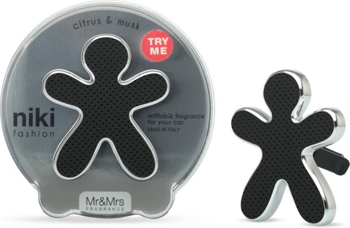 Mr&Mrs Fragrance autoverfrisser Niki Fashion - Citrus & Musk