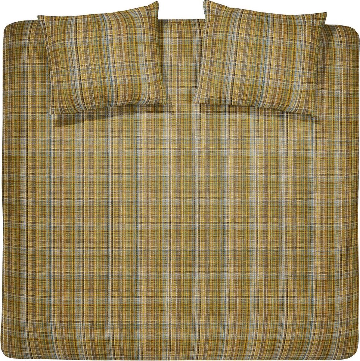 Damai Dekbedovertrekset bio katoen 200x200/220 cm signore ochre