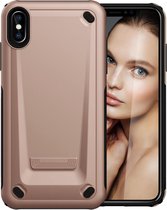 Apple iPhone XR Back cover - Roze - Shockproof Armor