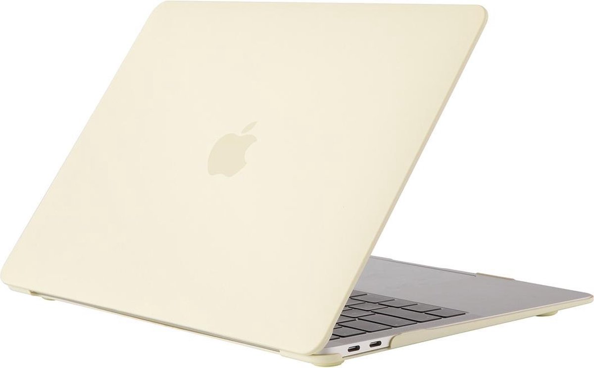 Macbook Pro (2019) 15,4 Inch Case Cover Hoes | Matte|+ Dust Plugs | Premium Kwaliteit | Geel / Yellow