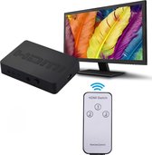 HDMI Switch Adapter (3X Input, 1X Output) Actieve Splitter 1080P|Met Afstandsbediening