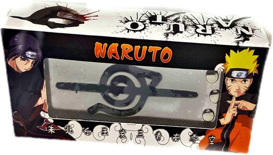 Naruto Anime Cosplay Itachi bandeau Konoha Ninja avec boîte | bol