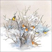 Ambiente - Birds On Branches - papieren lunch servetten