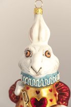 Christel Dauwe Collection : Kerstdecoratie - Wit konijn - Alice in Wonderland