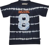 Minymo - T-shirt - jongens - blauw - Maat 128