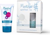 Merula menstruatie cup incl Merula lube - ice kleurloos