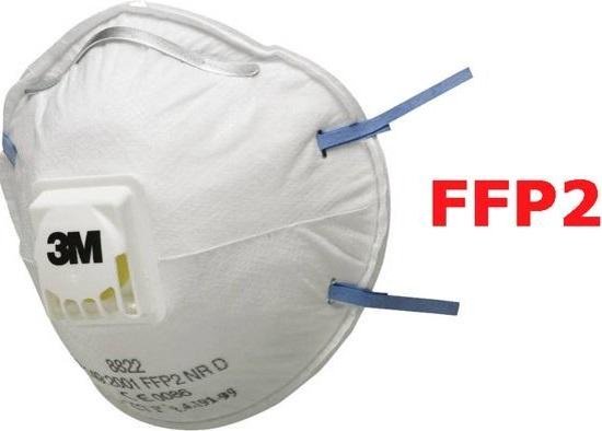 Demonstreer Wreedheid vijandigheid 3M Mondkapjes medisch - FFP2 bescherming - met elastiek en filter stofmasker  - 10... | bol.com