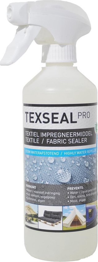 Textiel impregneren -Texseal - waterafstotende spray- textiel -... | bol.com