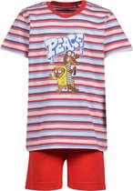 Woody pyjama jongens - streep - hond - 201-1-PSS-S/914 - maat 92