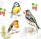 Ambiente Birds On Twig papieren servetten