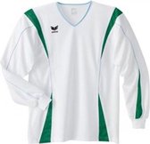 Erima Xetra Voetbalshirt Lange Mouw - Wit / Groen | L