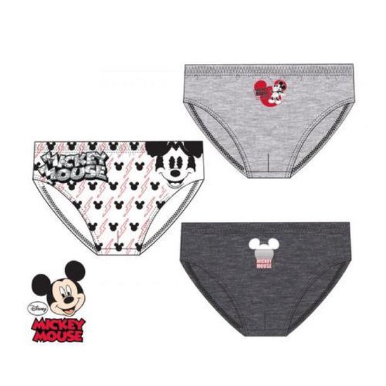 Mickey Mouse - 3 x caleçons taille 92/98 - 2/3 ans