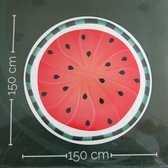 Meloen Handdoek - Strandlaken - Stranddoek - maat 150 cm -150 cm.